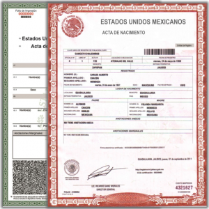 Acta de Nacimiento por Internet Leon Guanajuato